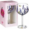 Hand Painted Bees & Lavender Gin Glass>Lynsey Johnstone Online