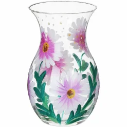 Hand Painted Cosmos Posy Vase><noscript><img width=