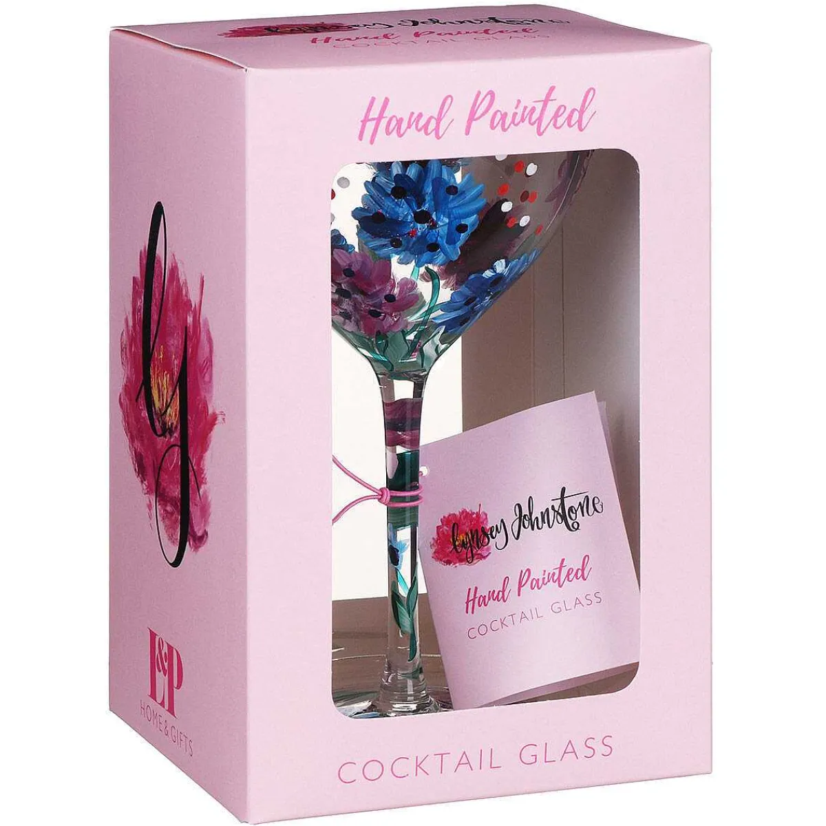 Hydrangea Cocktail Glass>Lynsey Johnstone Fashion