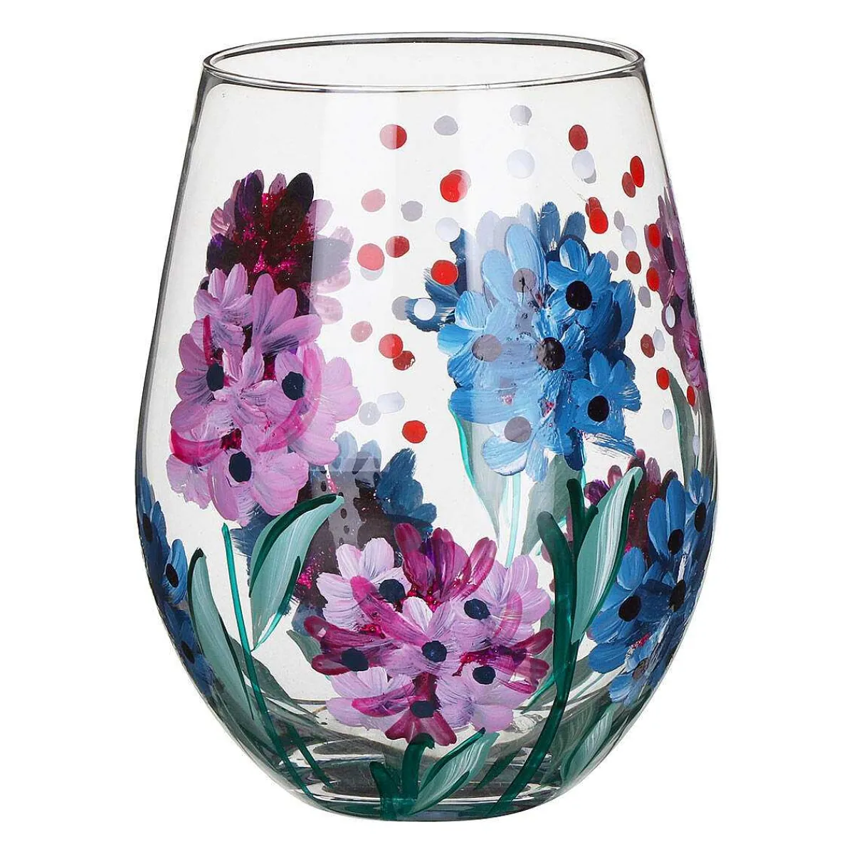 Hydrangea Stemless Glass>Lynsey Johnstone Online