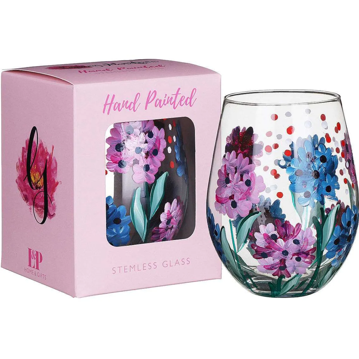 Hydrangea Stemless Glass>Lynsey Johnstone Online