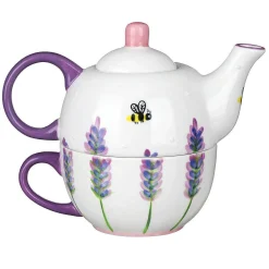 Lavender & Bees Tea For One><noscript><img width=