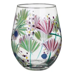 Meadow Thistles Stemless Glass>Lynsey Johnstone Cheap