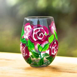 Roses Stemless Glass><noscript><img width=