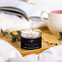 English Rosemary & Patchouli 210G Tin Soy Candle><noscript><img width=