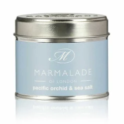 Pacific Orchid & Sea Salt 210G Tin Soy Candle>Marmalade of London Flash Sale