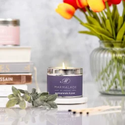 Pomegranate & Pear 210G Tin Soy Candle><noscript><img width=