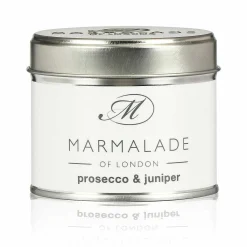Prosecco & Juniper 210G Tin Soy Candle>Marmalade of London Clearance