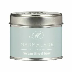 Tuscan Lime & Basil 210G Tin Soy Candle><noscript><img width=