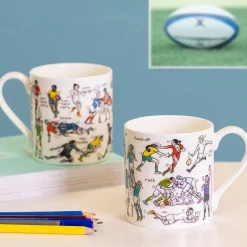 Picturemaps The Art Of Rugby 350Ml Mug>McLaggan Smith New