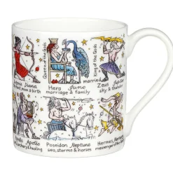 Picturemaps Greek Gods & Goddesses 350Ml Mug>McLaggan Smith Store
