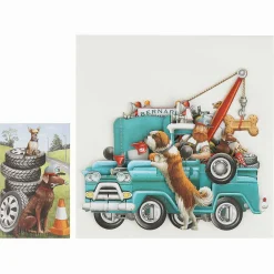 'Bernard's Breakdowns' 3D Greetings Card>Me & McQ Store