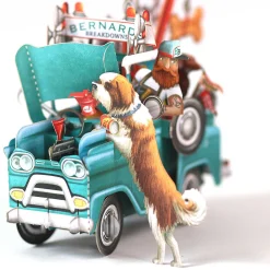 'Bernard's Breakdowns' 3D Greetings Card><noscript><img width=