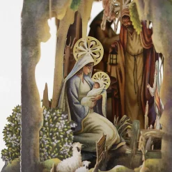 Bethlehem 3D Christmas Card><noscript><img width=