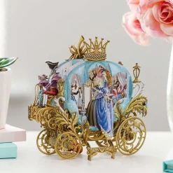 'Cinderella's Carriage' 3D Greetings Card>Me & McQ Hot