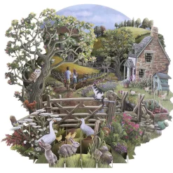 'Countryside' 3D Greetings Card><noscript><img width=