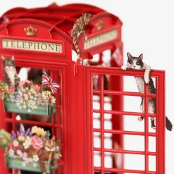 Dog & Bone 3D Greetings Card><noscript><img width=