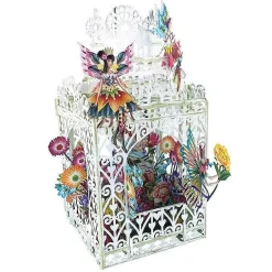 "Flower Fairies" 3D Birthday Card>Me & McQ Cheap