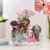 "Flower Seller's Pink Bicycle" 3D Birthday Card>Me & McQ Discount