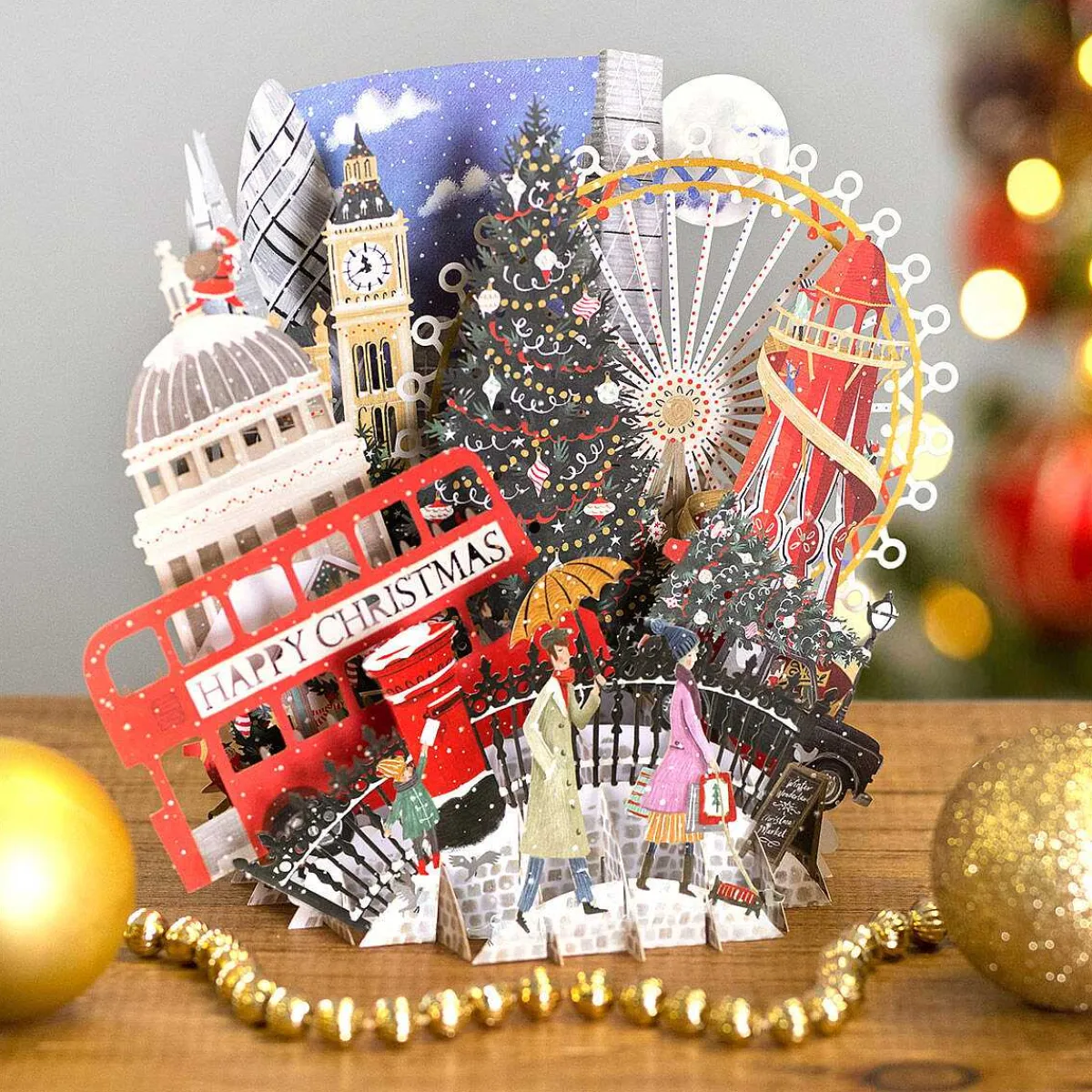 London 3D Christmas Card>Me & McQ Outlet