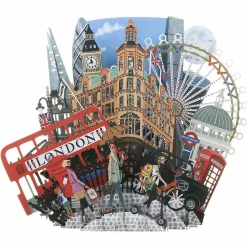 'London' 3D Greetings Card><noscript><img width=