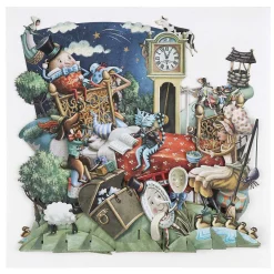 'Nursery Rhymes' 3D Greetings Card>Me & McQ Cheap