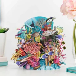 'Reef Life' 3D Greetings Card>Me & McQ Best Sale