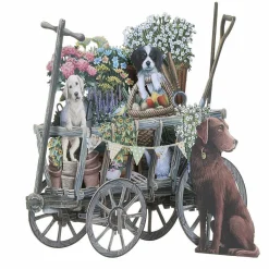 'The Goat Cart' 3D Greetings Card>Me & McQ Store