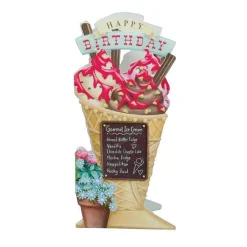 "The Ice Cream Vendor" 3D Birthday Card>Me & McQ Online