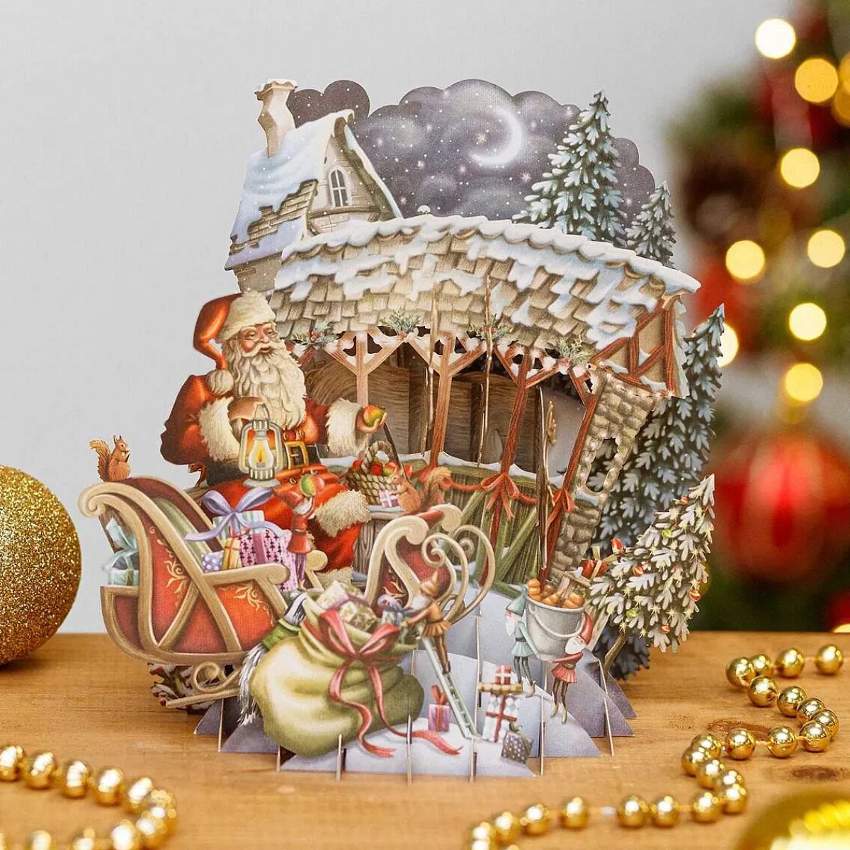 The North Pole 3D Christmas Card>Me & McQ Best