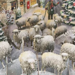 Winter Sheep 3D Christmas Card><noscript><img width=