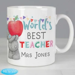 Personalised World's Best Teacher Mug><noscript><img width=