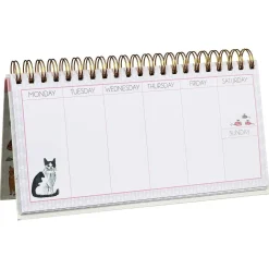 Curious Cats Weekly Planner>Milly Green Sale