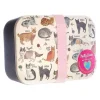 Curious Cats Bamboo Lunch Box>Milly Green Flash Sale