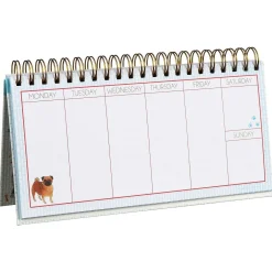 Debonair Dogs Weekly Planner>Milly Green Shop
