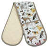 Debonair Dogs 100% Recycled Cotton Double Oven Glove>Milly Green Cheap