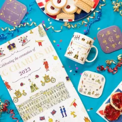 The Coronation Bamboo Set Of 4 Coasters>Milly Green Outlet