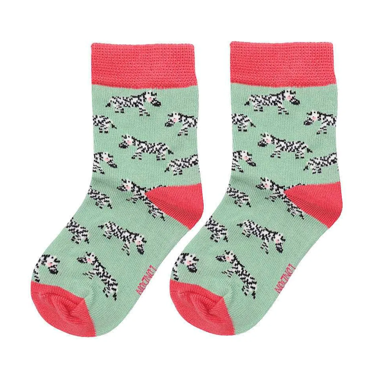 Mint Zebra Girls Bamboo Socks>Miss Sparrow Cheap
