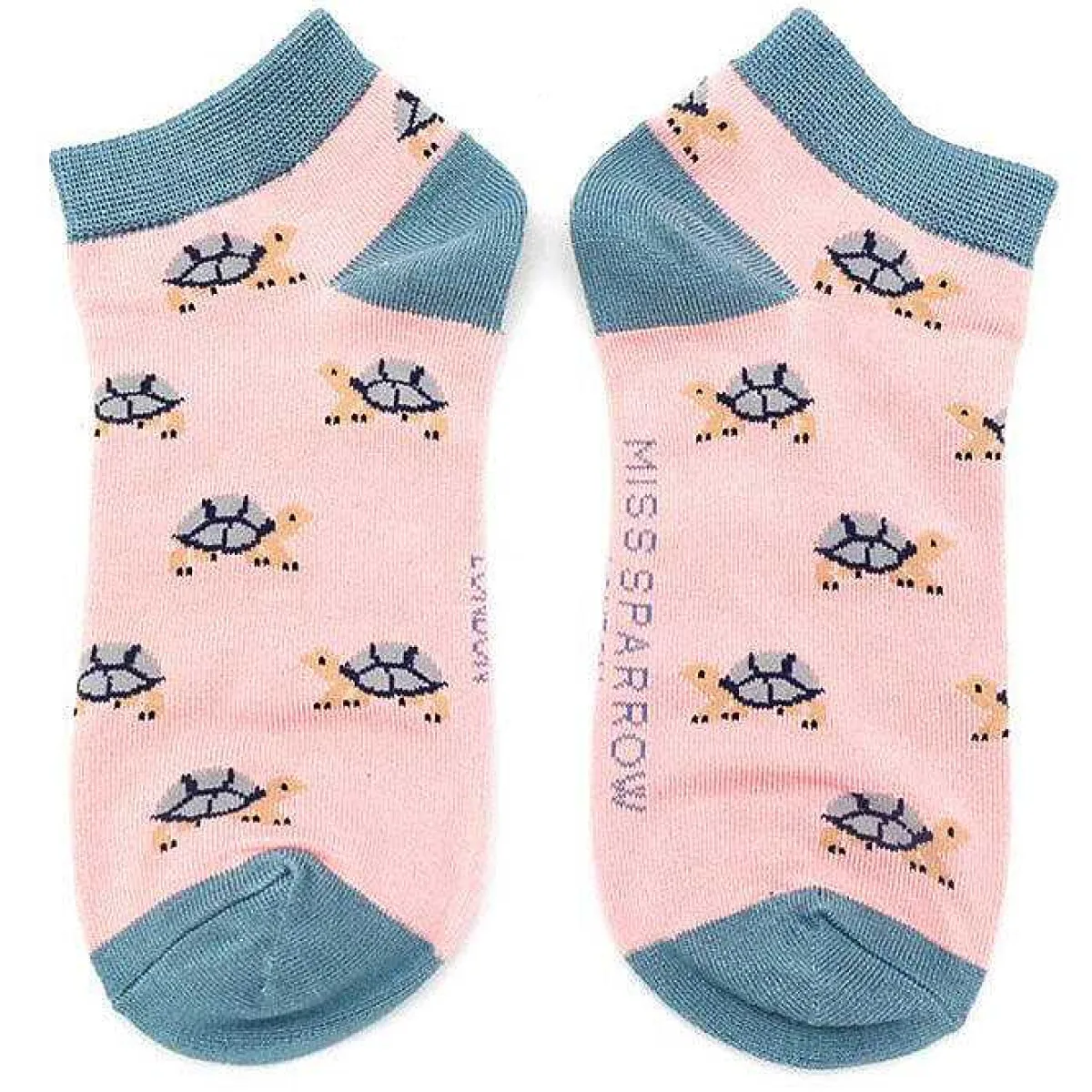 Pink Turtle Women's Bamboo Trainer Socks>Miss Sparrow Hot