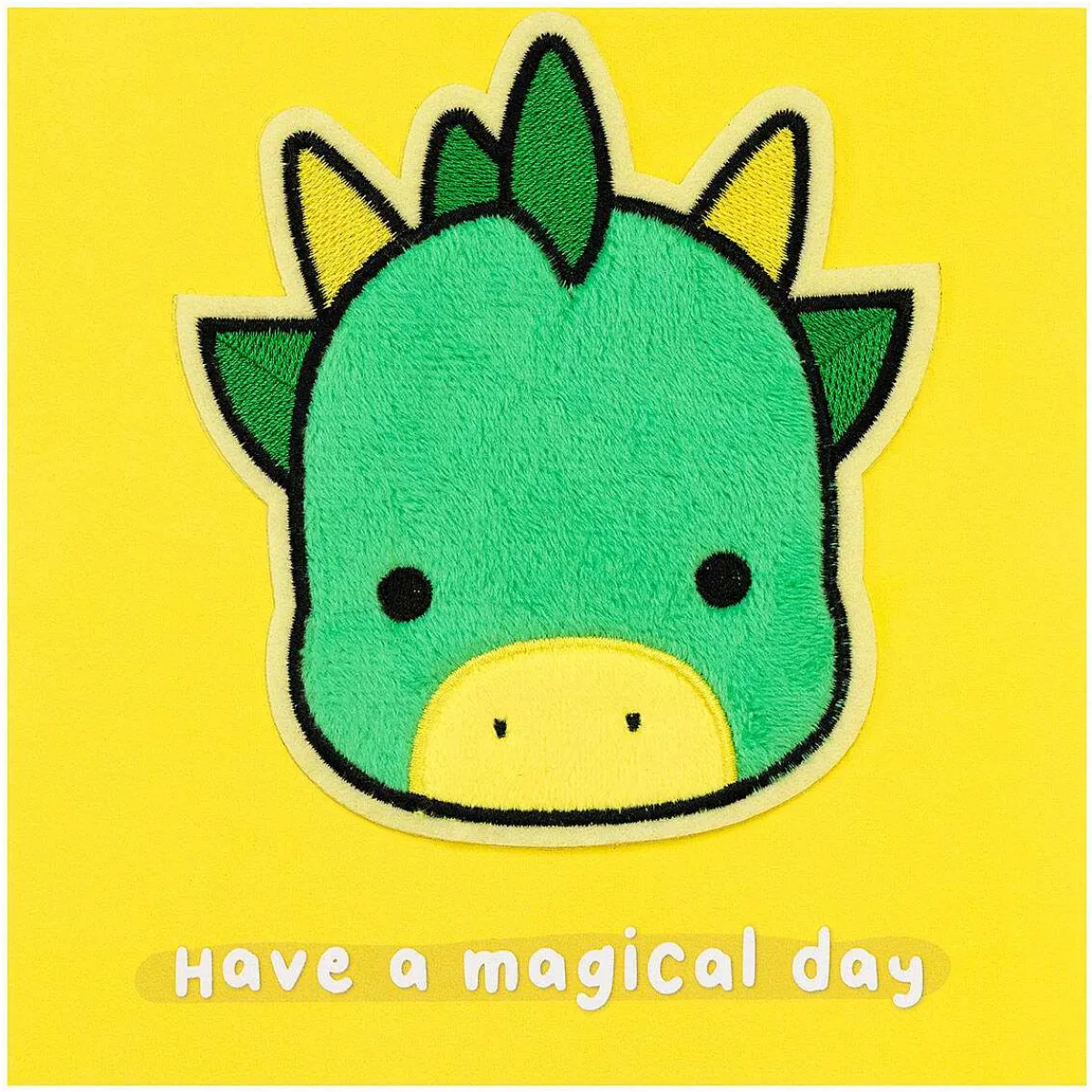 Moji Dexter Dragon Birthday Card With Peel Off Patch>Temptation Gifts Best