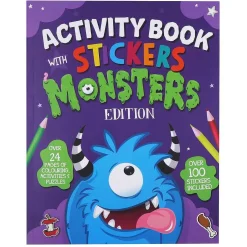 Monsters Activity And Sticker Book><noscript><img width=