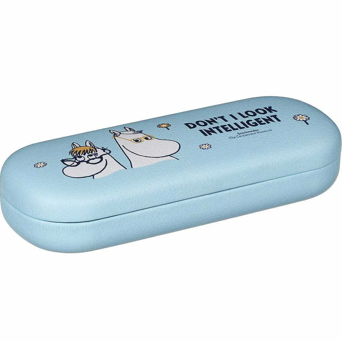 Blue 'Don'T I Look Intelligent' Glasses Case>Moomin Flash Sale