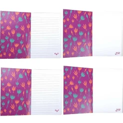 Set Of 4 A6 Notebooks><noscript><img width=