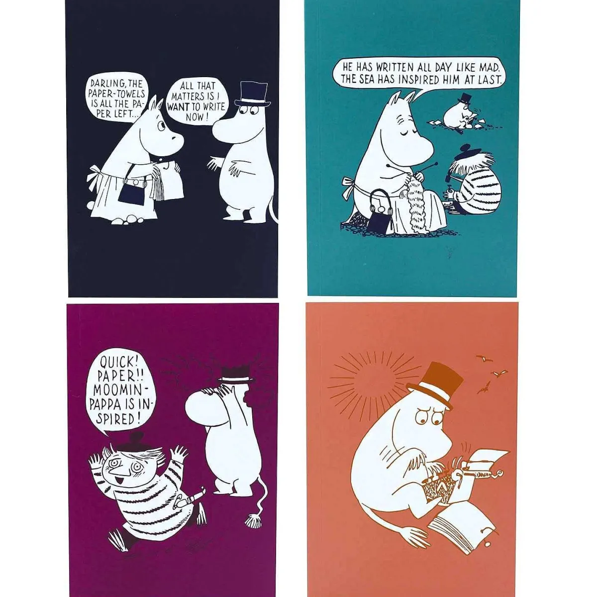 Set Of 4 A6 Notebooks>Moomin Outlet