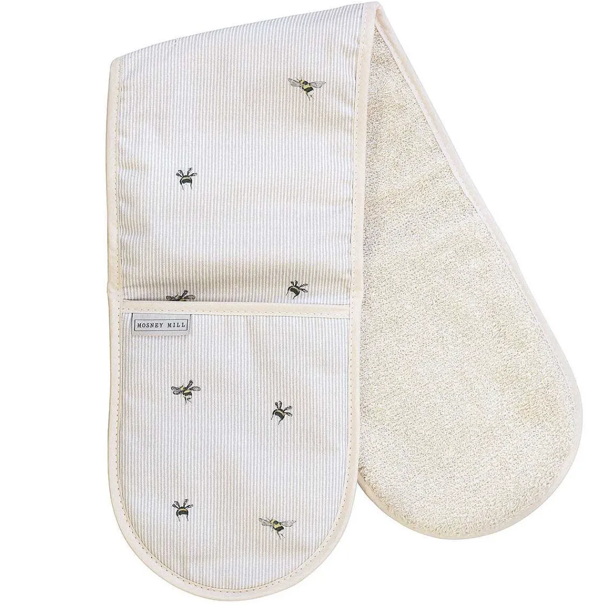 Bee & Stripe Double Oven Glove>Mosney Mill Cheap