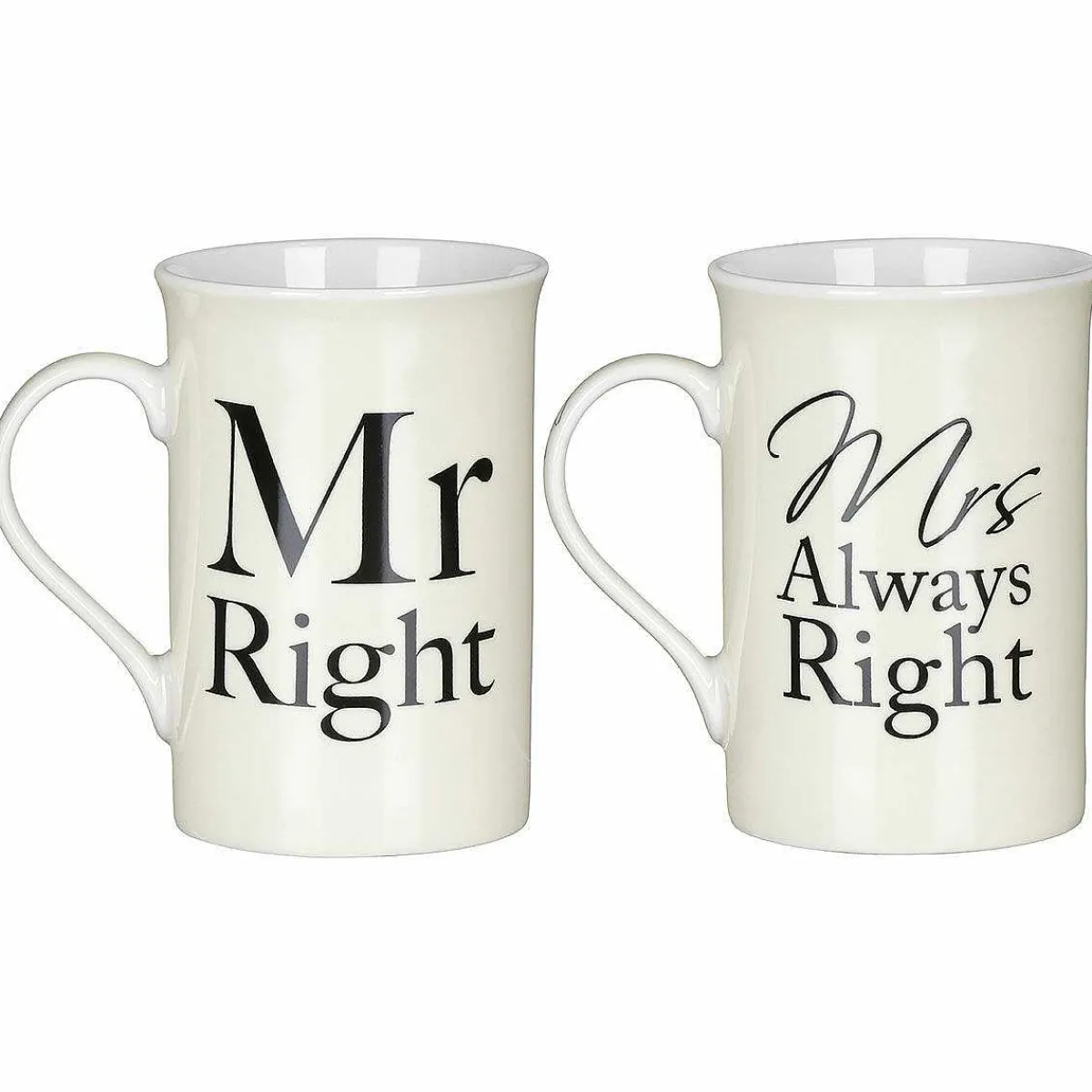 Mr & Mrs Right And Always Right Mugs>Temptation Gifts Sale