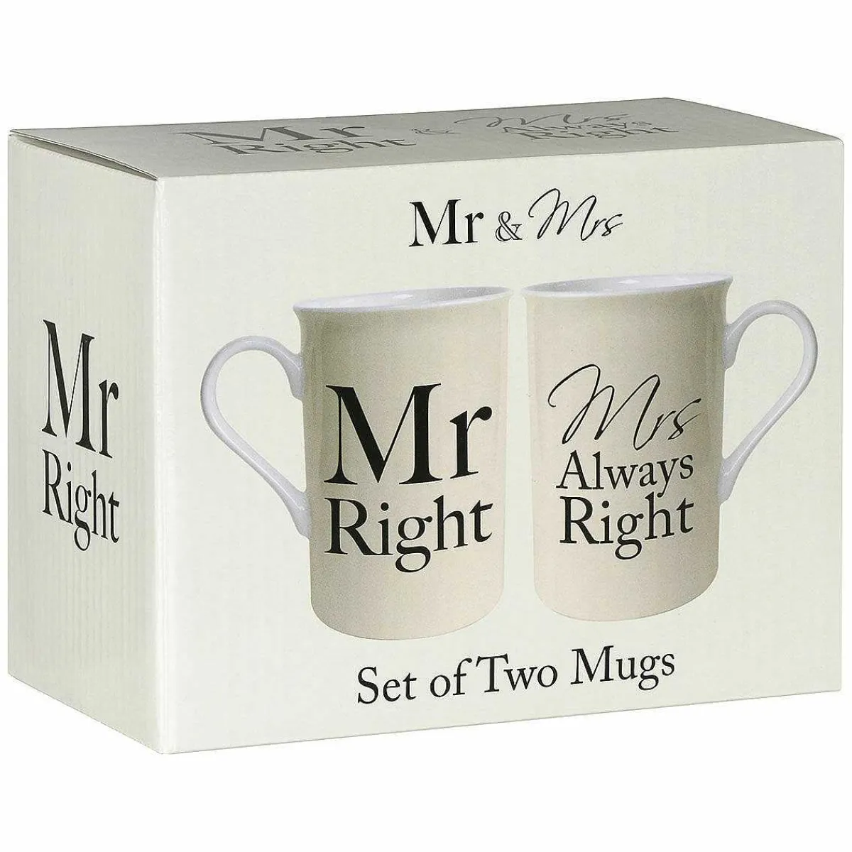 Mr & Mrs Right And Always Right Mugs>Temptation Gifts Sale