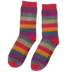 Dark Thick Stripe Men's Bamboo Socks>Mr Heron Discount