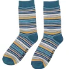 Denim Stripes Men's Bamboo Socks>Mr Heron Best Sale