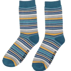 Denim Stripes Men's Bamboo Socks>Mr Heron Best Sale